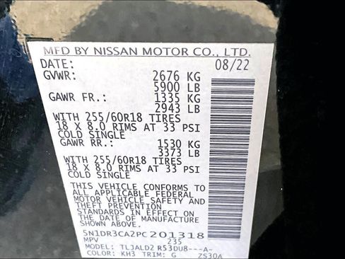 Certified 2023 Nissan Pathfinder SL w/ Lighting Package (N92) image 32