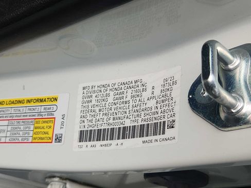 Certified 2024 Honda Civic EX image 26