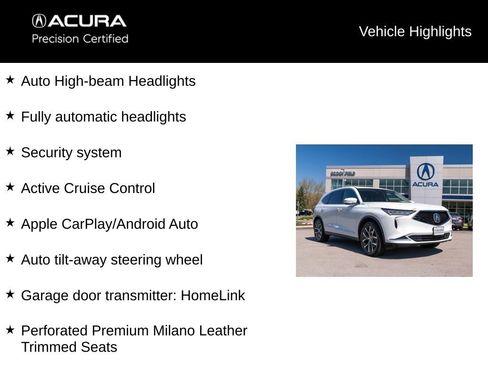 Certified 2023 Acura MDX SH-AWD w/ Technology Package image 21