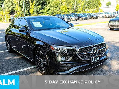 Used 2025 Mercedes-Benz E 450 4MATIC Sedan w/ Winter Package image 4
