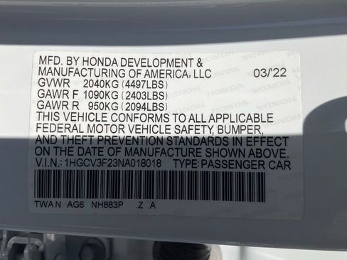 Used 2022 Honda Accord Sport image 20