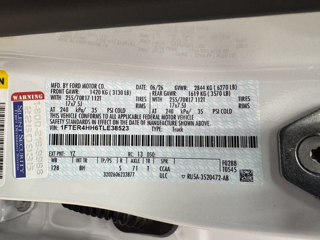 New 2026 Ford Ranger XLT AWD/4WD image 32