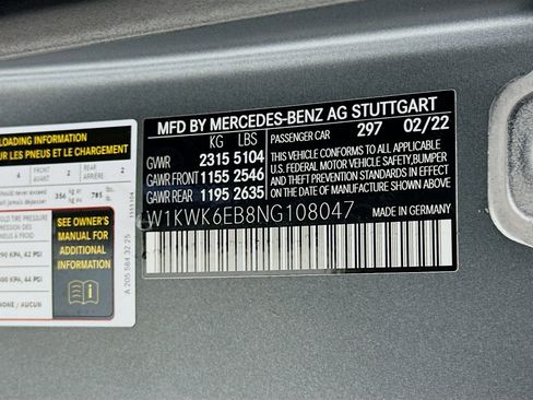 Certified 2022 Mercedes-Benz C 43 AMG 4MATIC Cabriolet image 33