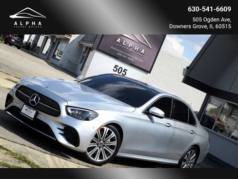 Used 2021 Mercedes-Benz E 350 4MATIC Sedan w/ Premium Package image 1