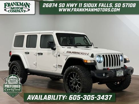 Used 2022 Jeep Wrangler Unlimited Rubicon w/ Cold Weather Group AWD/4WD image 1