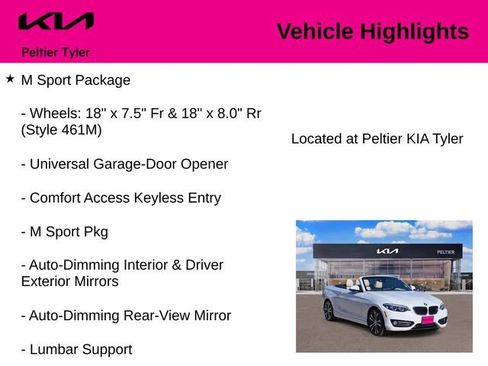 Used 2018 BMW 230i Convertible image 7