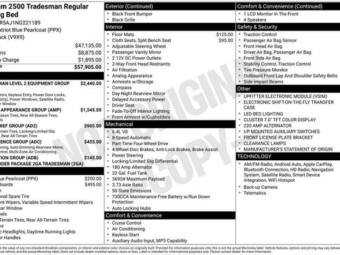 Used 2022 RAM 2500 Tradesman image 37
