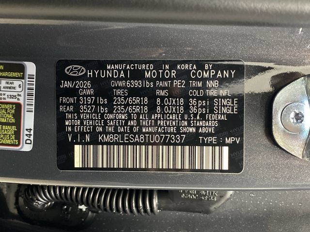 New 2026 Hyundai Palisade SEL AWD/4WD image 37