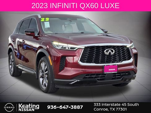 Used 2023 INFINITI QX60 Luxe w/ Cargo Package image 1