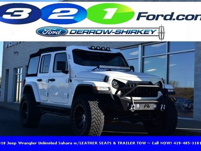 Used 2018 Jeep Wrangler Unlimited Sahara
