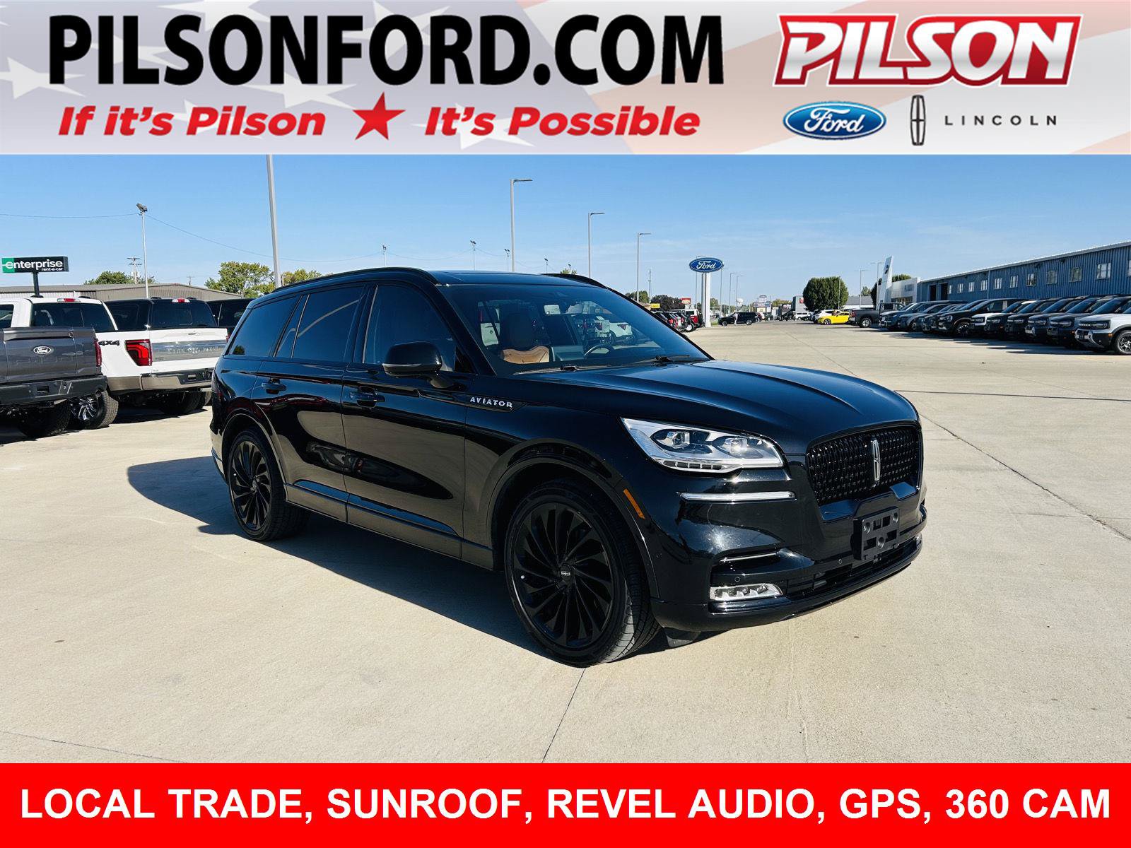 Used 2023 Lincoln Aviator Black Label w/ Jet Package AWD/4WD image 1
