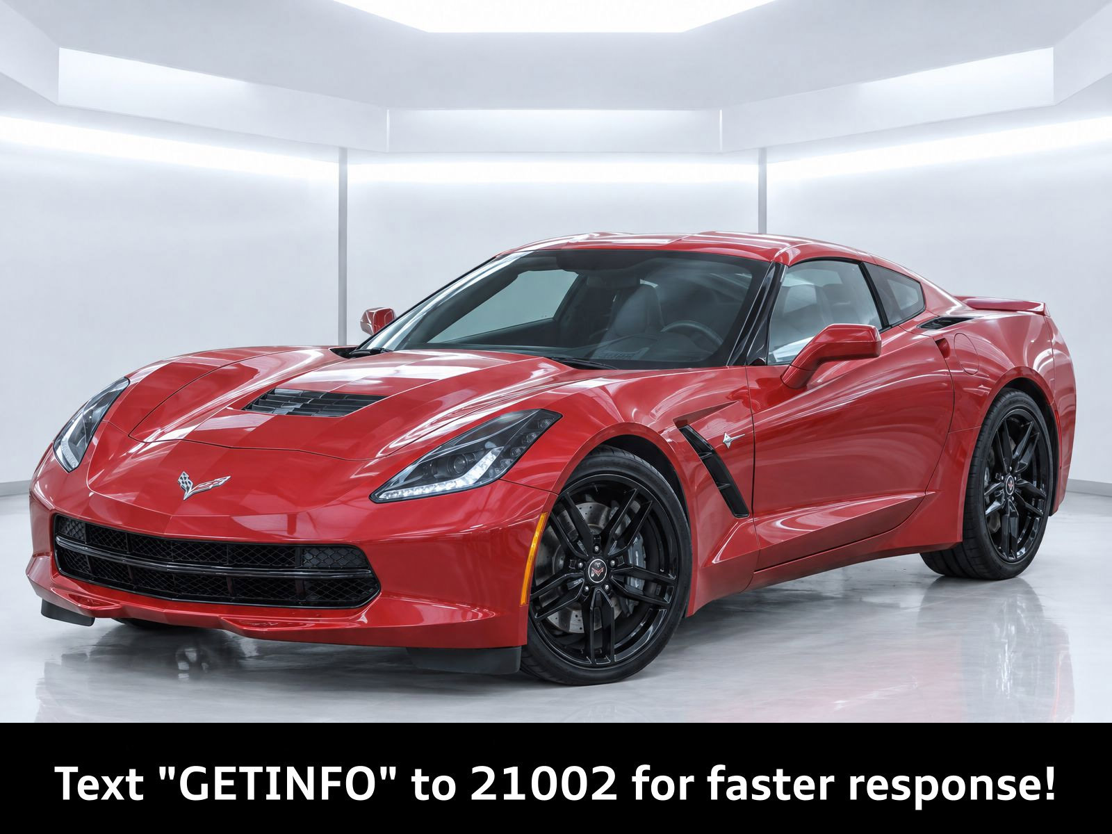 Used 2014 Chevrolet Corvette Stingray Coupe w/ 3LT Preferred Equipment Group RWD 360° Tour