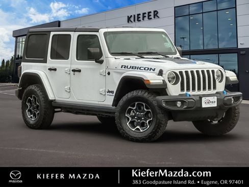 Used 2022 Jeep Wrangler Unlimited Rubicon 4xe image 1