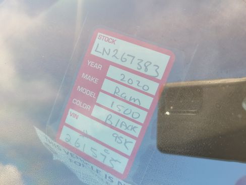 Used 2020 RAM 1500 Big Horn RWD image 10