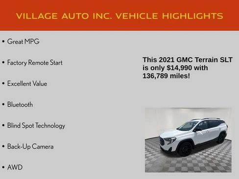 Used 2021 GMC Terrain SLT w/ Elevation Edition AWD/4WD image 14