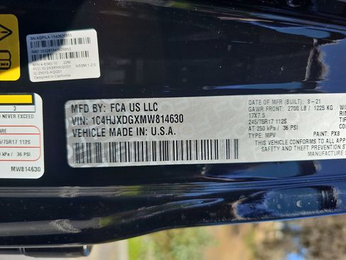 Used 2021 Jeep Wrangler Unlimited Sport AWD/4WD image 16