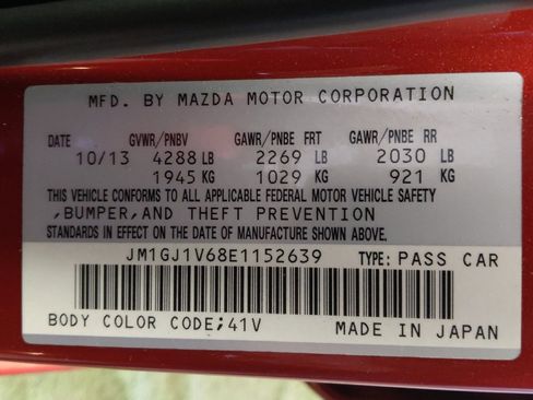 Used 2014 MAZDA MAZDA6 Touring image 33