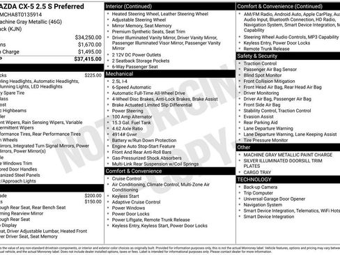New 2026 MAZDA CX-5 Preferred AWD/4WD image 4