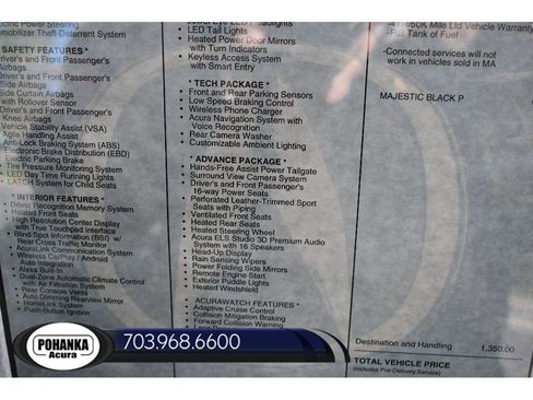 New 2025 Acura RDX SH-AWD w/ Advance Package image 40