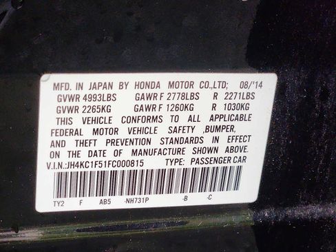 Used 2015 Acura RLX w/ Technology Package image 27