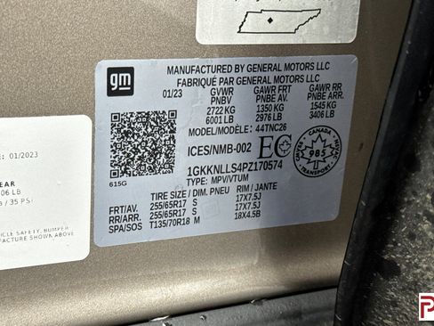 Certified 2023 GMC Acadia AT4 w/ GMC Pro Grade Package AWD/4WD image 37