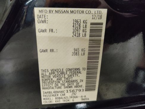 Used 2019 Nissan Altima 2.5 SV image 33