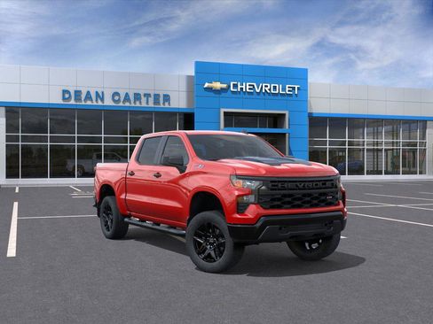New 2026 Chevrolet Silverado 1500 Custom Trail Boss w/ Turbomax Blackout Package image 1