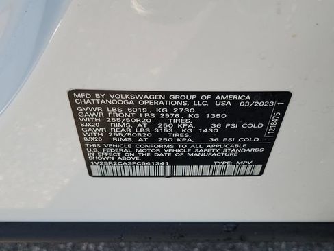 Certified 2023 Volkswagen Atlas SEL R-Line AWD/4WD image 33