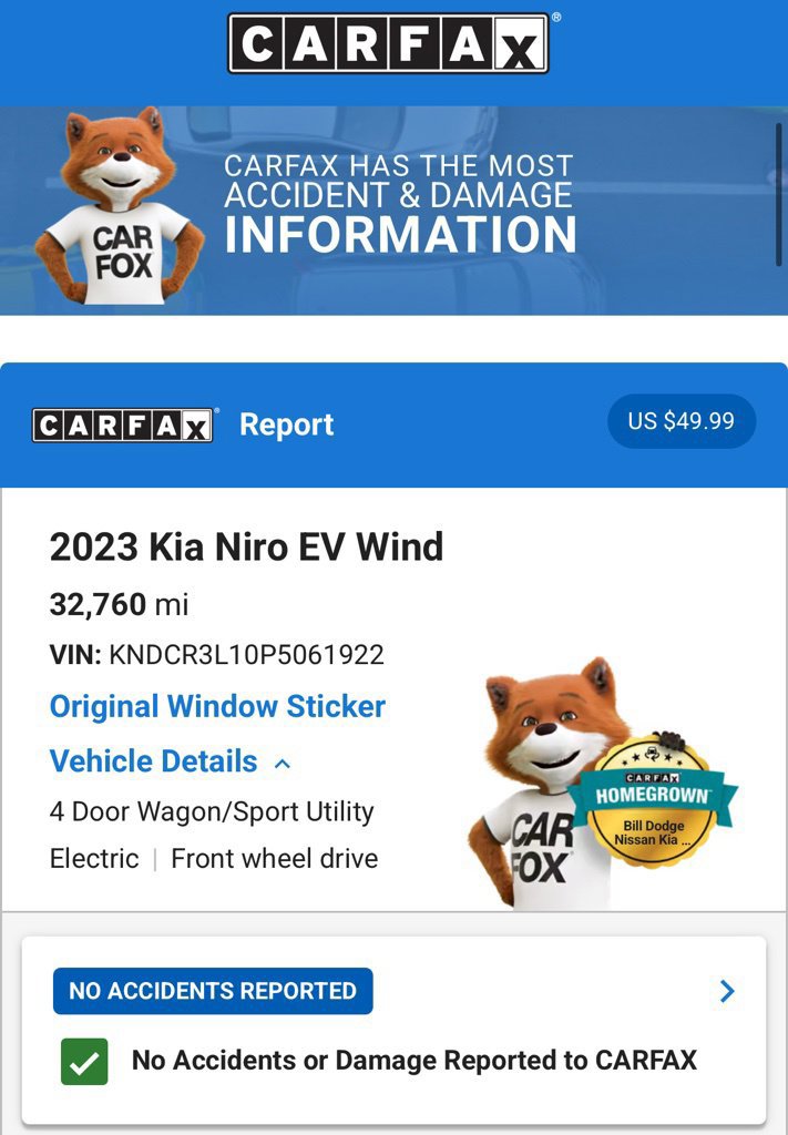 Used 2023 Kia Niro Wind w/ Wind Preserve Package FWD image 6
