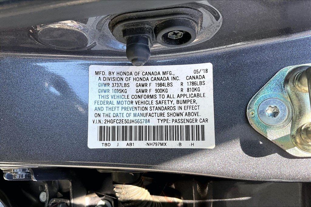 Used 2018 Honda Civic LX image 12