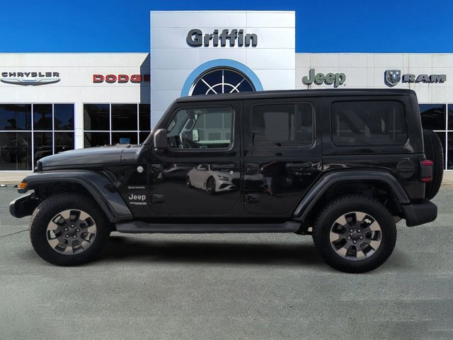 Used 2019 Jeep Wrangler Unlimited Sahara w/ Uconnect 4C Nav & Sound Group AWD/4WD image 10