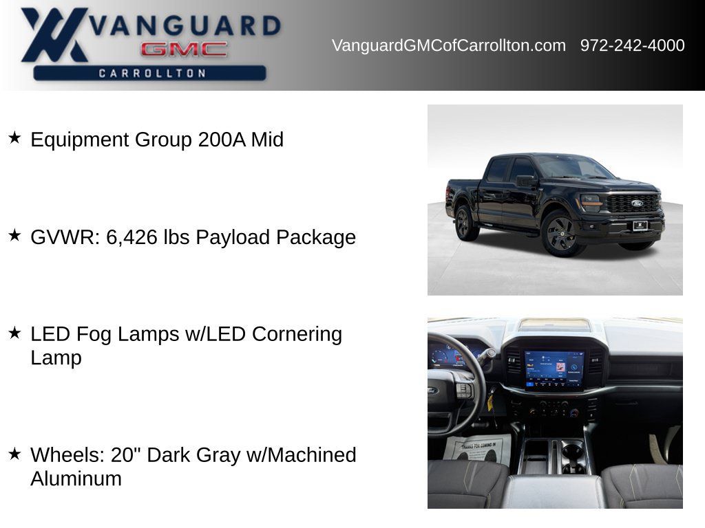 Used 2025 Ford F150 STX w/ Equipment Group 200A RWD image 6