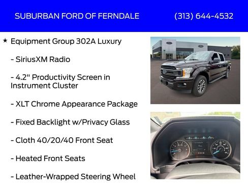 Used 2020 Ford F150 XLT w/ Equipment Group 302A Luxury AWD/4WD image 9