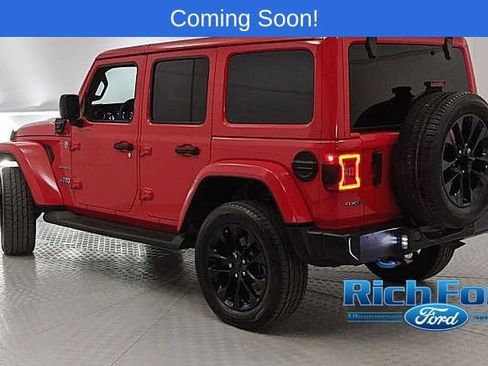 Used 2023 Jeep Wrangler Sahara 4xe image 4