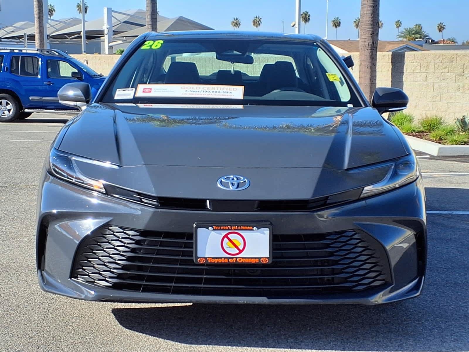 Certified 2026 Toyota Camry LE FWD image 2