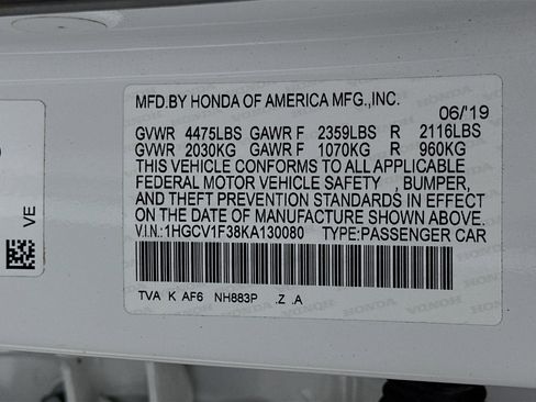 Used 2019 Honda Accord Sport image 12