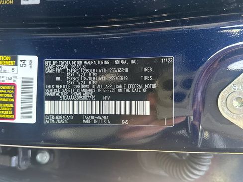 Used 2024 Toyota Grand Highlander FWD image 37