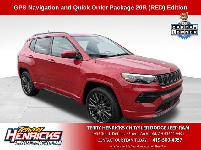 Used 2023 Jeep Compass Limited w/ Elite Group for (Red) Edition AWD/4WD 360° Tour