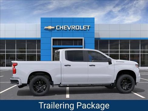 New 2026 Chevrolet Silverado 1500 Custom w/ Turbomax Blackout Package RWD image 5
