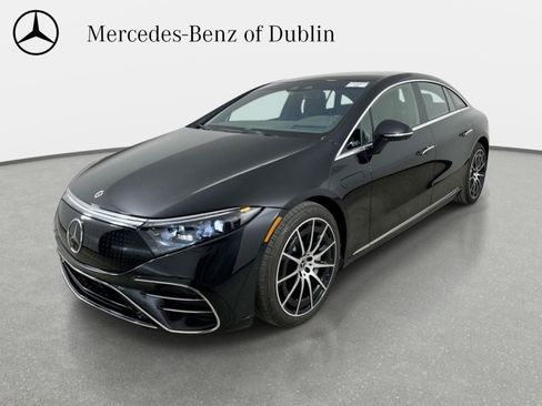 Used 2023 Mercedes-Benz EQS 580 4MATIC Sedan w/ Exclusive Trim Package image 1