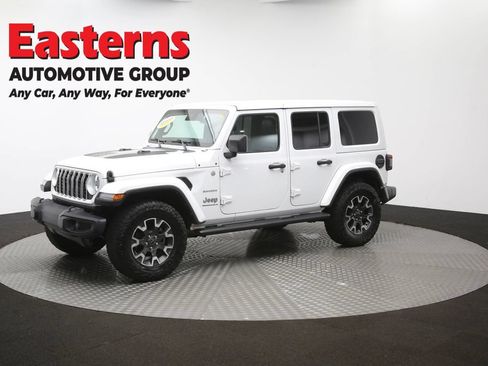 Used 2024 Jeep Wrangler Unlimited Sahara w/ Dual Top Group AWD/4WD image 56
