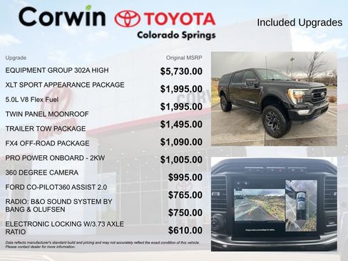 Used 2021 Ford F150 XLT w/ Equipment Group 302A High AWD/4WD image 4