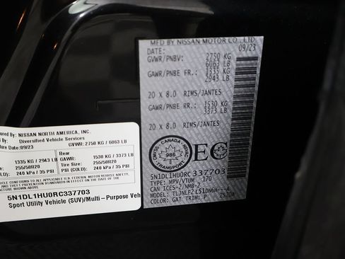 Used 2024 INFINITI QX60 Autograph AWD/4WD image 65