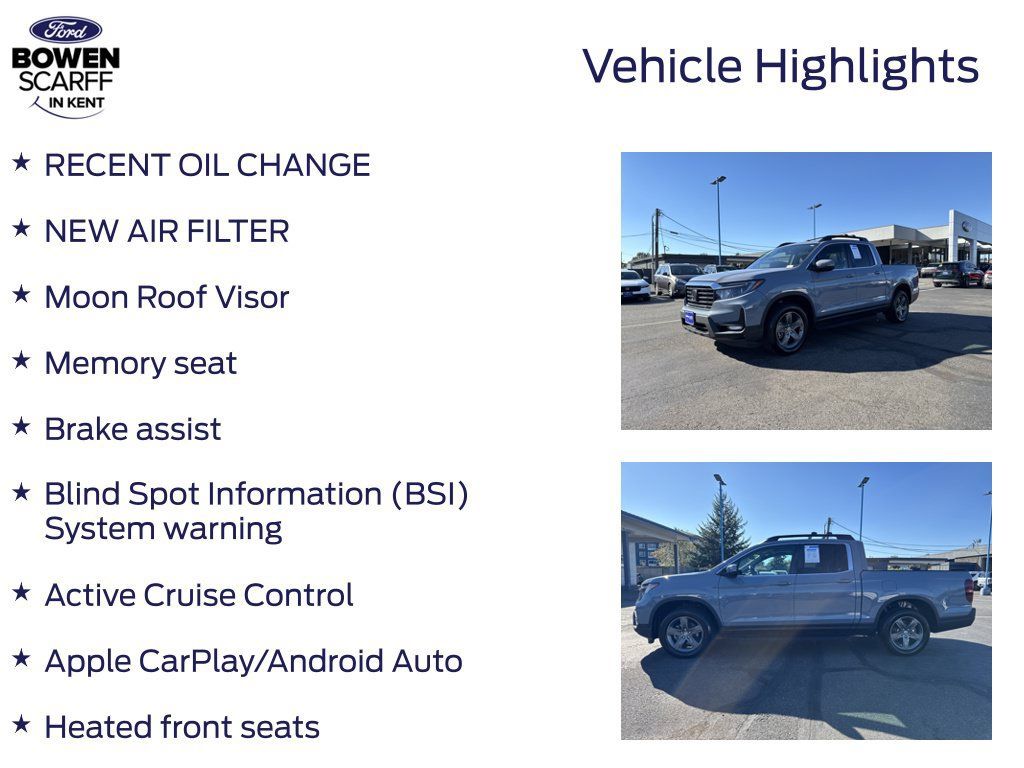 Used 2023 Honda Ridgeline RTL image 4