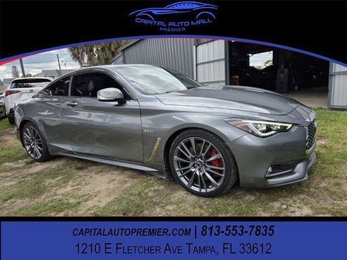 Used 2017 INFINITI Q60 Red Sport 400 RWD image 1