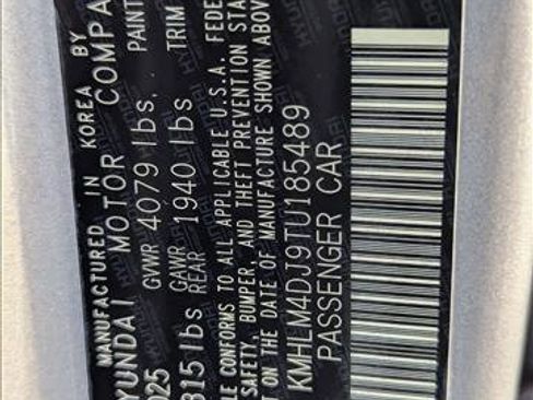 New 2026 Hyundai Elantra Blue image 16