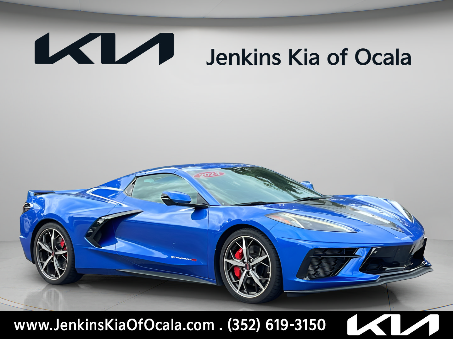 Used 2023 Chevrolet Corvette Stingray Preferred Conv w/ Z51 Performance Package RWD image 1