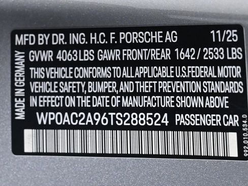 Certified 2026 Porsche 911 GT3 image 32