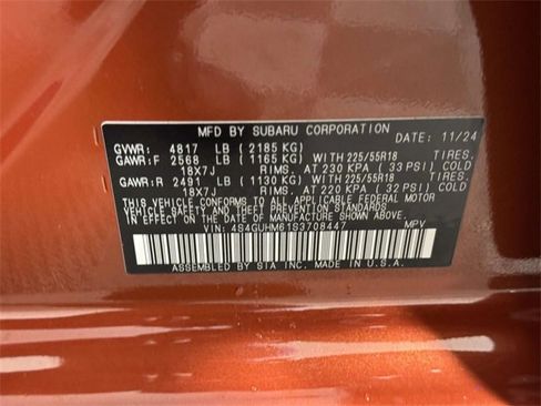 Used 2025 Subaru Crosstrek 2.5i Limited w/ Crosstrek Mirror Package image 16