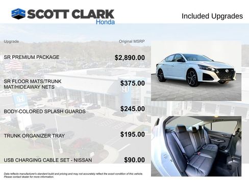 Used 2024 Nissan Altima 2.5 SR w/ SR Premium Package FWD image 8